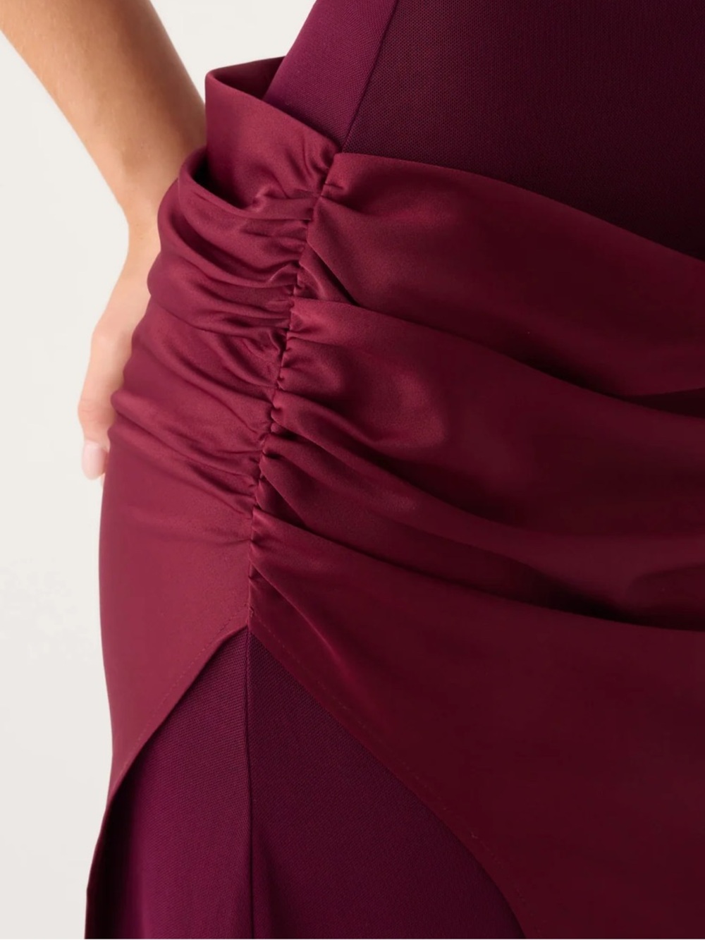 Peppermayo Strapless Plum Maxi Dress - Picture 6 of 15